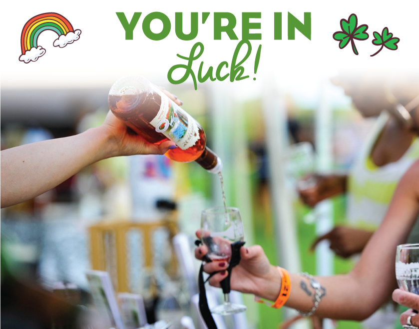 You're lucky when you attend the ADK Wine & Food Festival in Lake George!