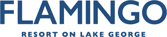 Flamingo logo wordmark in bold dark blue with a light blue subtitle beneath.